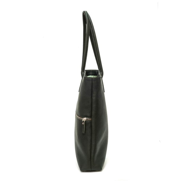Una Vita large leather spring handbag