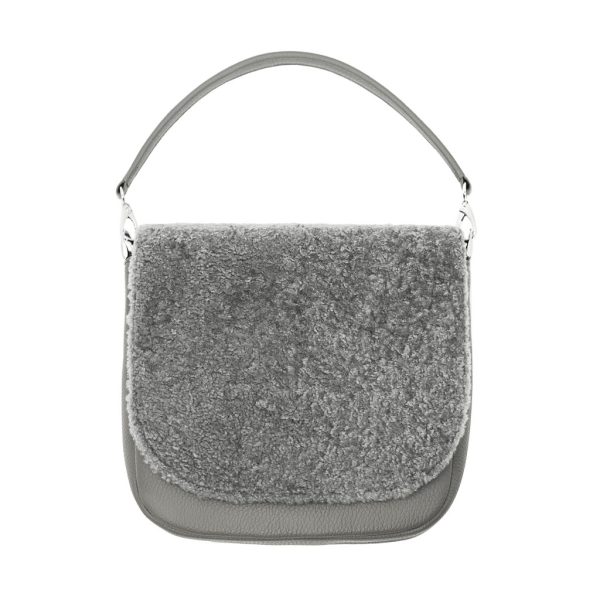 Una Vita Leather handbag with sheep leather