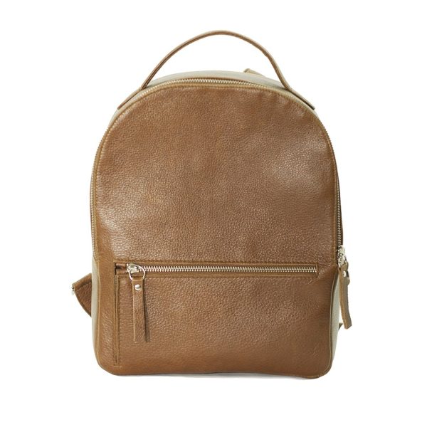 Una Vita autumn leather backpack
