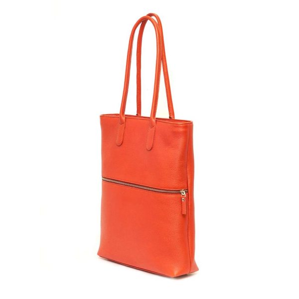 Una Vita large leather spring handbag